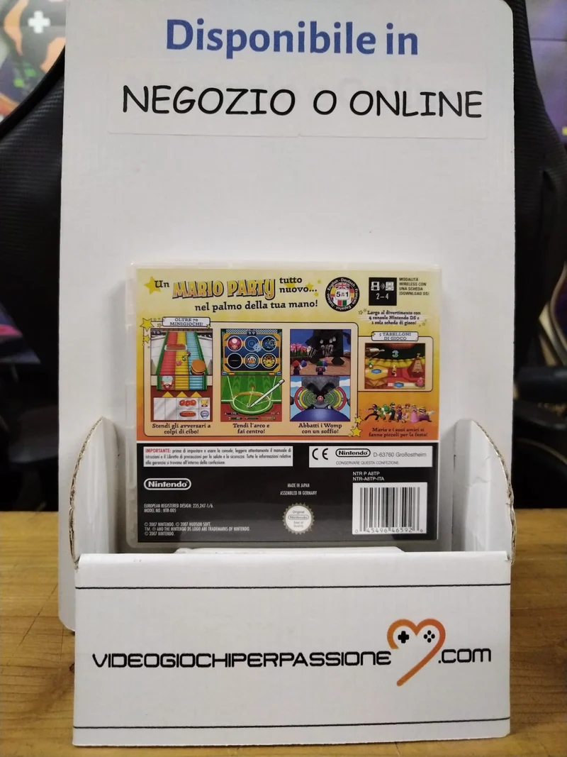 MARIO PARTY DS NINTENDO DS (versione italiana, usato garantito)