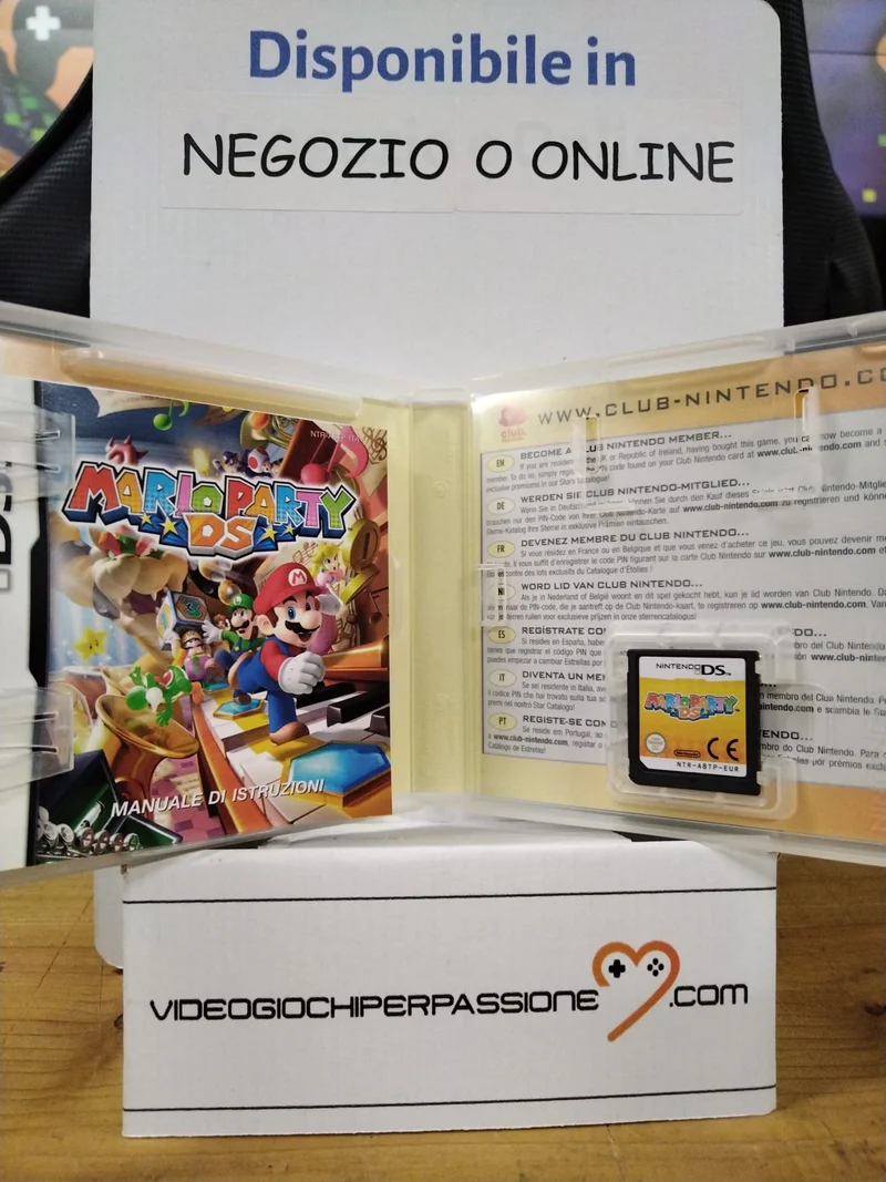 MARIO PARTY DS NINTENDO DS (versione italiana, usato garantito)