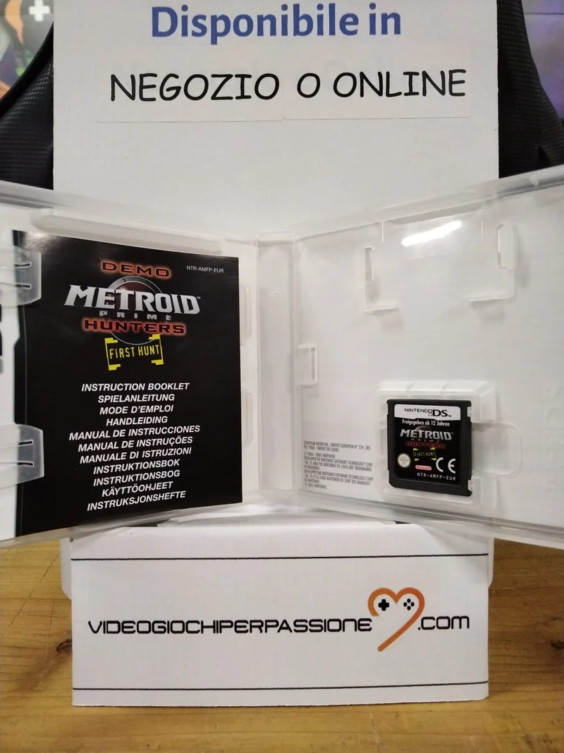 METROID PRIME HUNTERS: FIRST HUNT NINTENDO DS (versione europea. usato garantito)