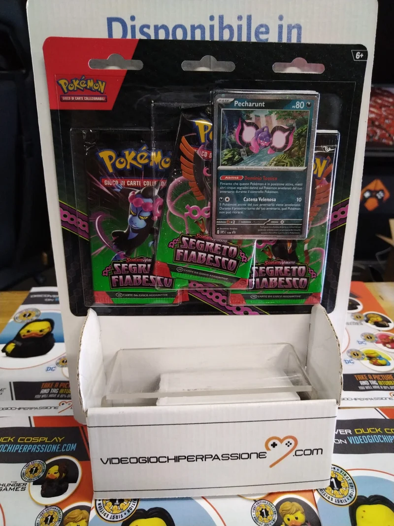 Pokemon Segreto Fiabesco Blister 3 Buste + 1 Card Edizione Italiana