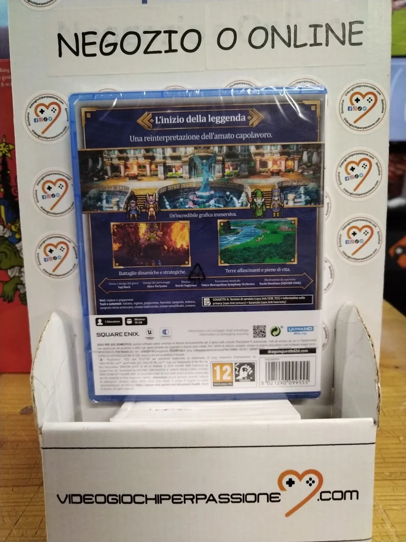 Dragon Quest III HD-2D Remake Playstation 5 EDIZIONE ITALIANA