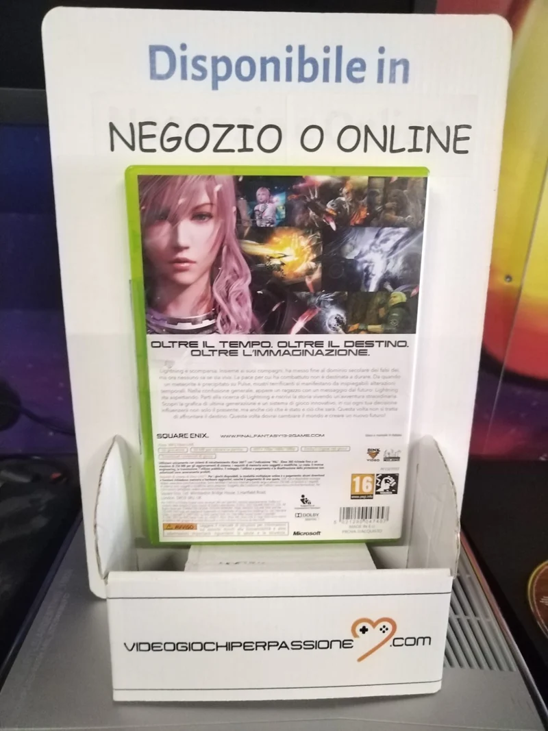 FINAL FANTASY XIII-2 XBOX 360- USATO VERSIONE ITA.