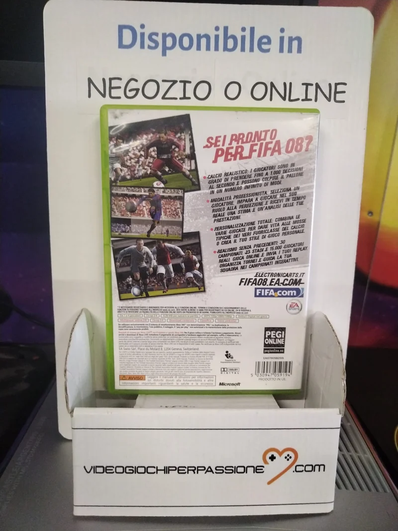 FIFA 08 xbox360 (usato garantito)(versione italiana)