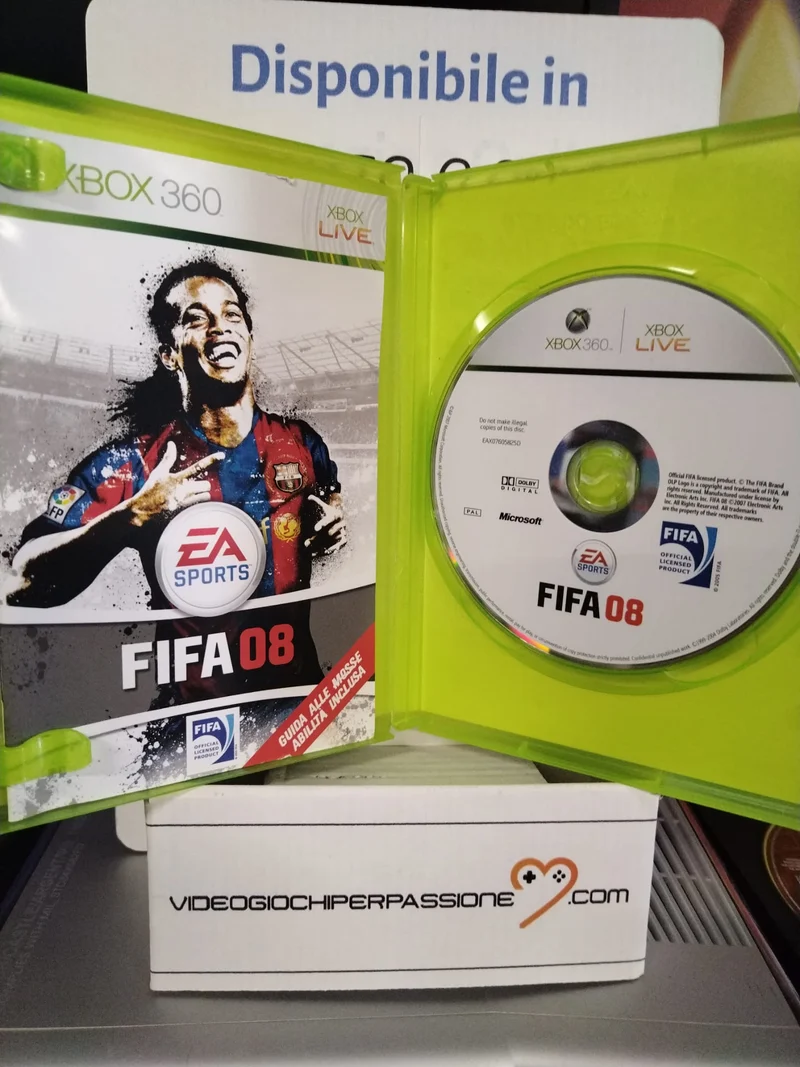 FIFA 08 xbox360 (usato garantito)(versione italiana)