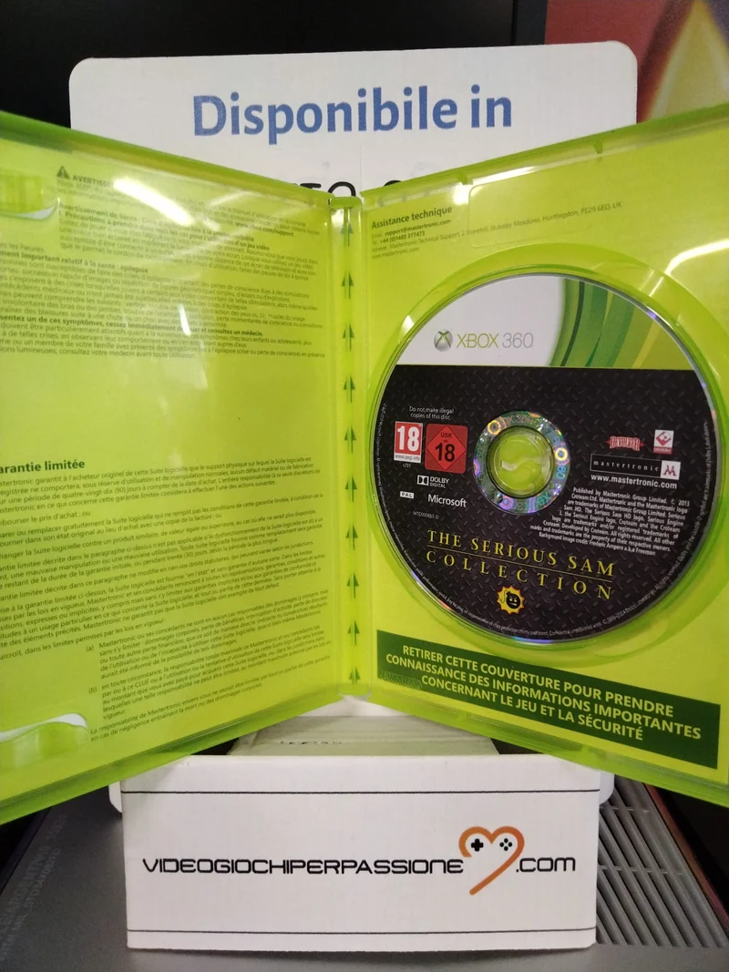 THE SERIOUS SAM COLLECTION XBOX 360 (versione SPA.)(usato)