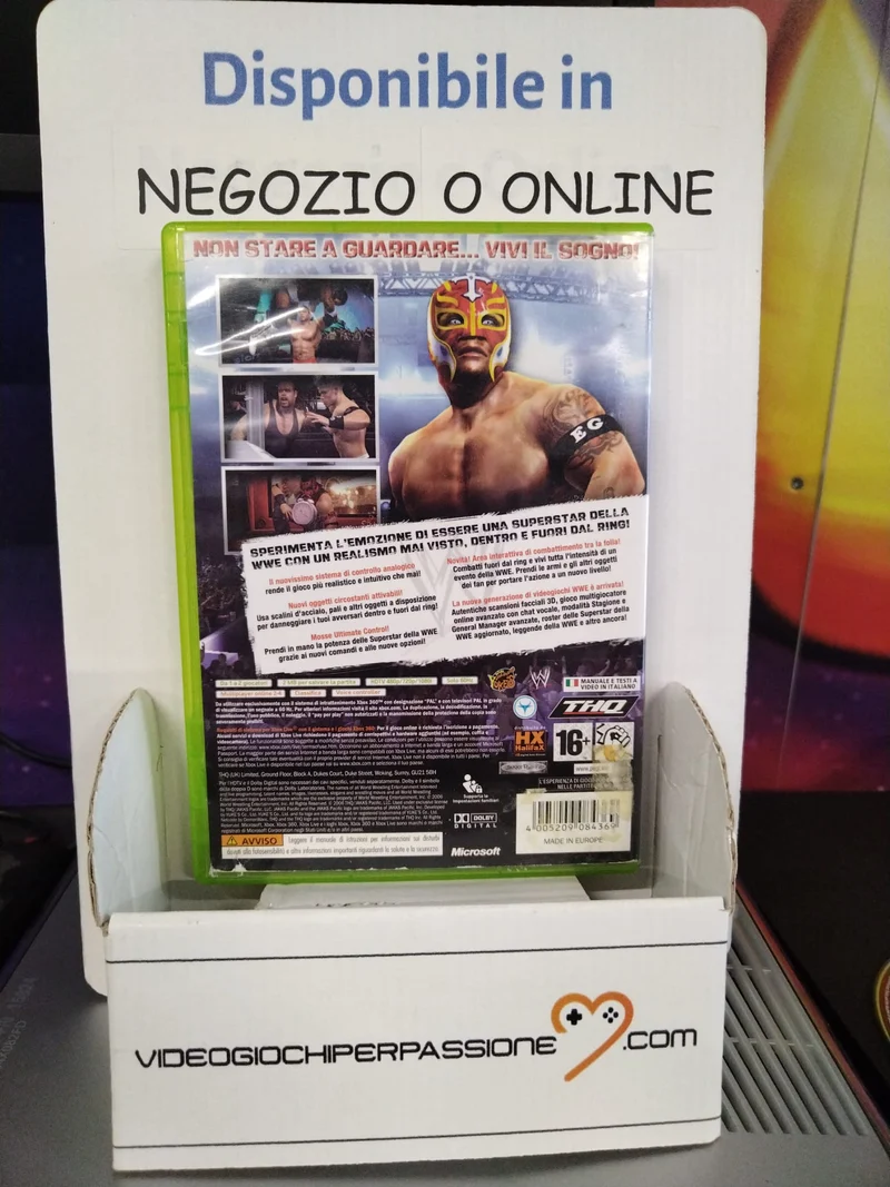SMACK DOWN ! VS RAW 2007 XBOX 360 (versione italiana)(usato)