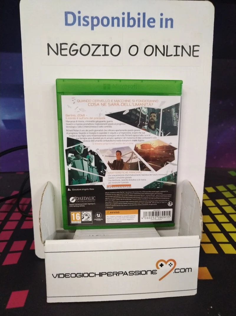 STATE OF MIND XBOX ONE (versione italiana) (usato garantito)