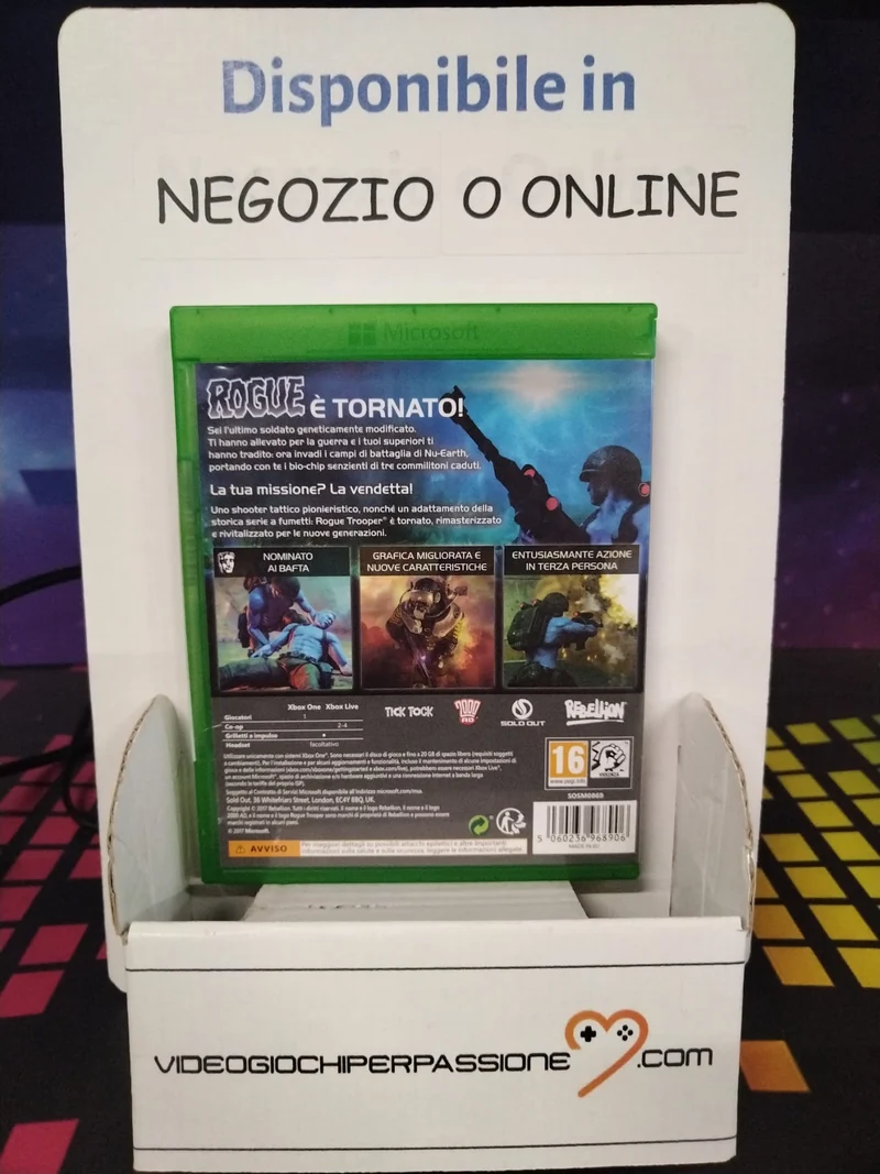 ROGUE TROOPER REDUX XBOX ONE VERSIONE ITA.(usato garantito)