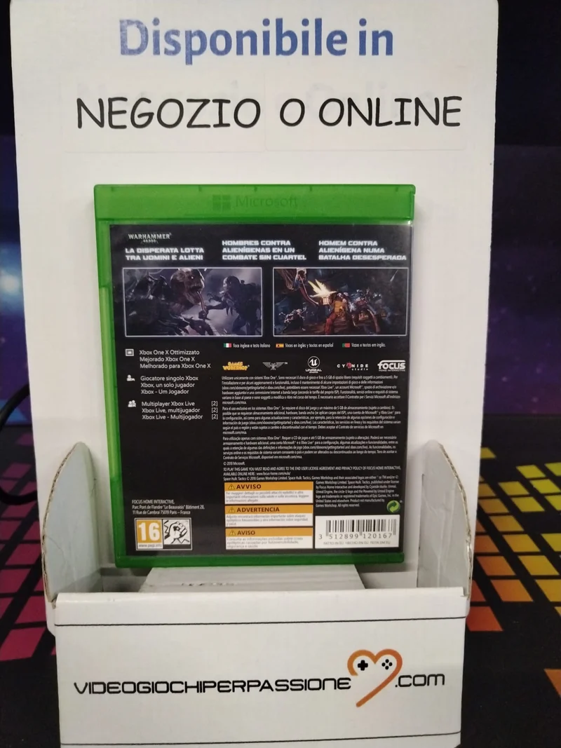 SPACE HULK TACTICS XBOX ONE EDIZIONE EUROPEA (usato garantito)