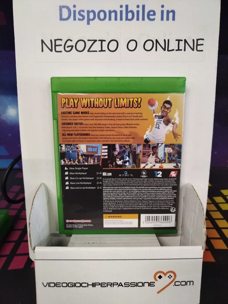 NBA 2K PLAYGROUNDS 2 Xbox One - Edizione EUROPEA (usato)