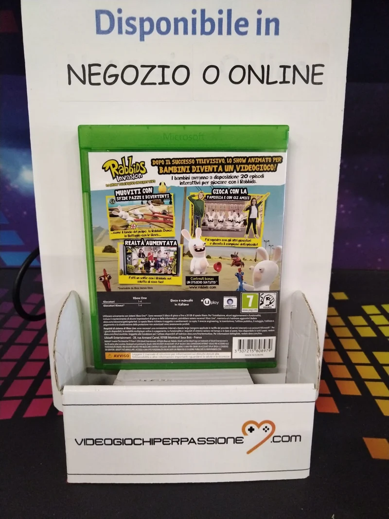 RABBIDS INVASION LO SHOW TELEVISIVO INTERATTIVO XBOX ONE (versione italiana)(usato garantito)