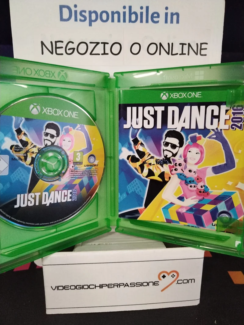 JUST DANCE 2016 XBOX ONE (versione italiana)(usato garantito)