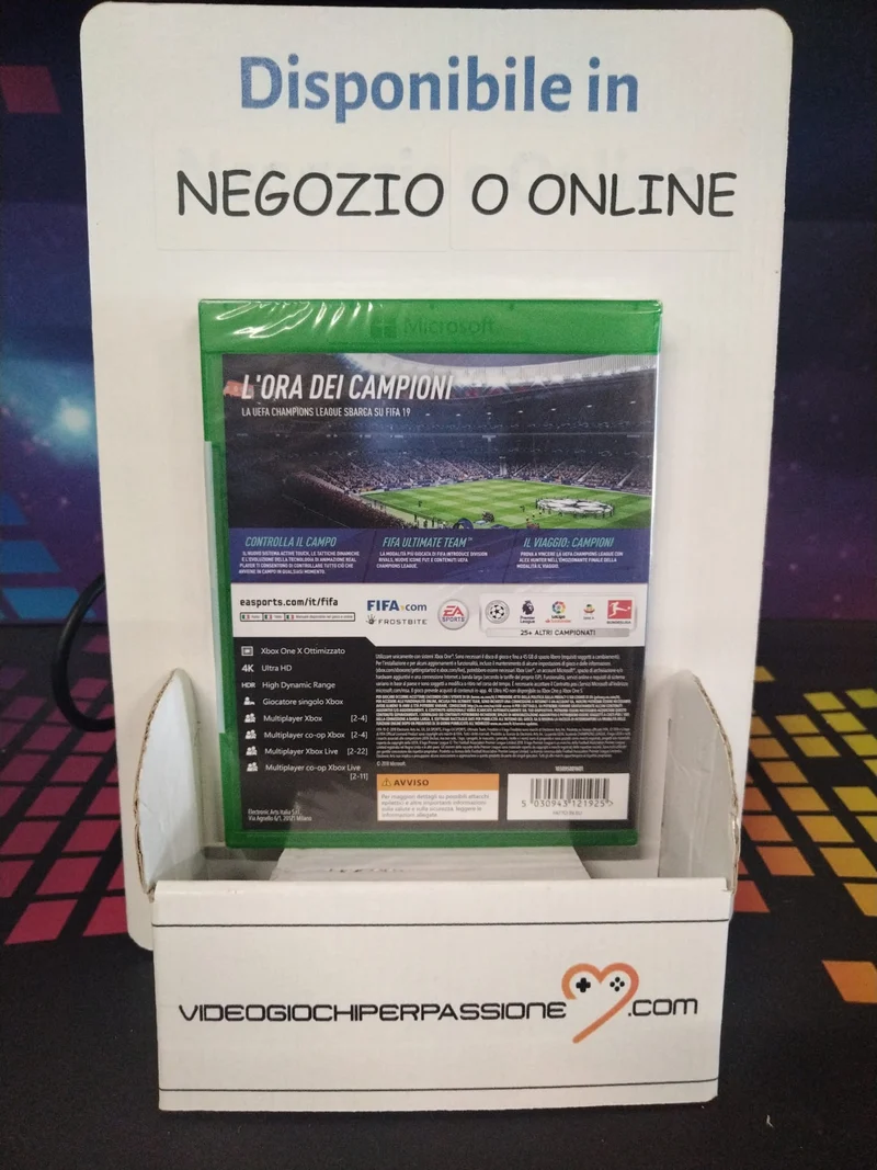 FIFA 19 XBOX ONE (versione italiana) (usato garantito)