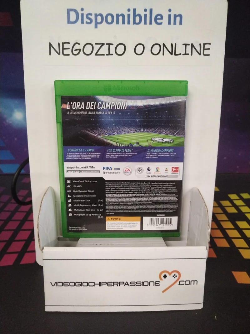 FIFA 19 XBOX ONE (versione italiana) (usato garantito)