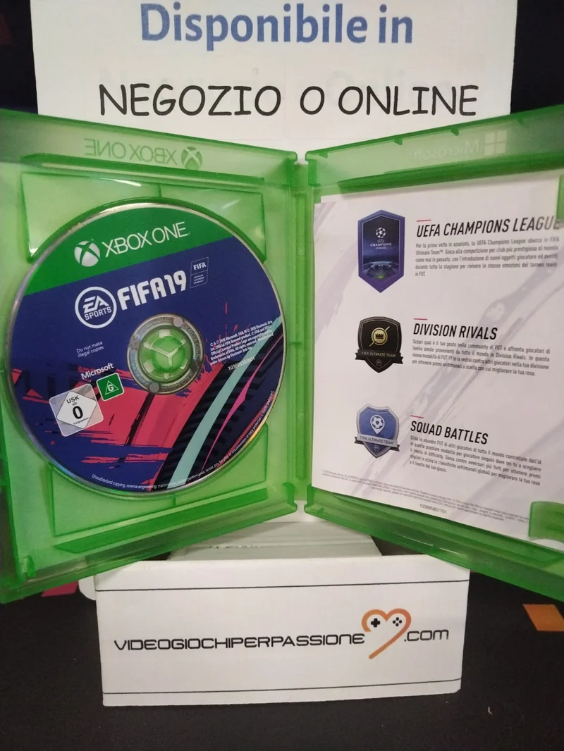 FIFA 19 XBOX ONE (versione italiana) (usato garantito)