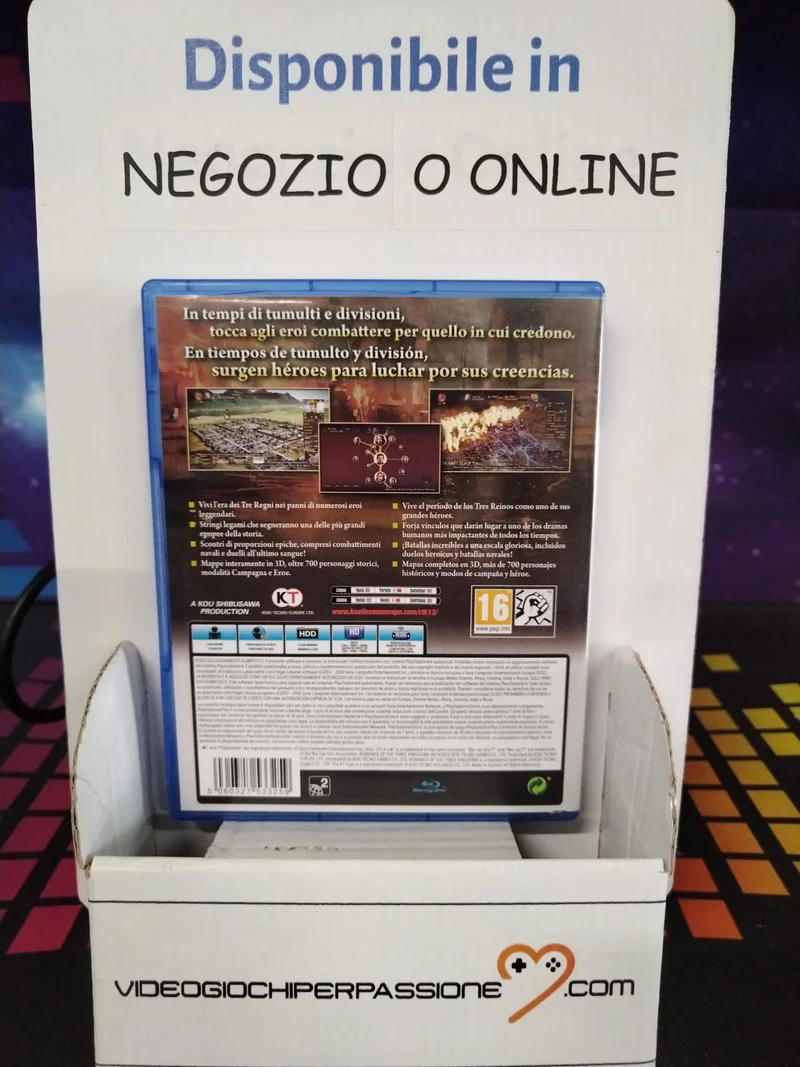 Romance of the Three Kingdoms XIII PS4 (versione italiana)(usato garantito)
