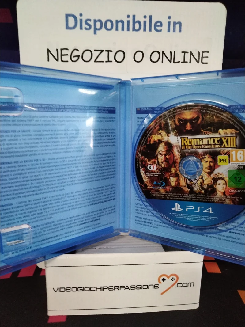 Romance of the Three Kingdoms XIII PS4 (versione italiana)(usato garantito)