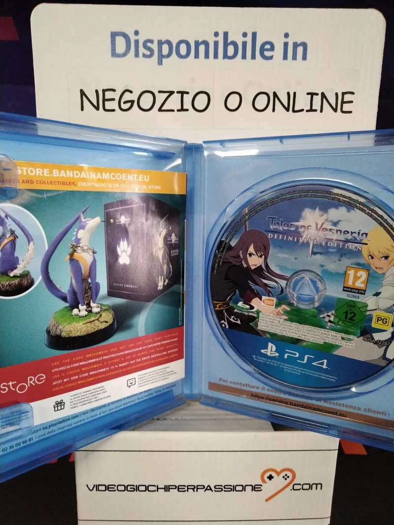 TALES OF VESPERIA: DEFINITIVE EDITION PS4 -(usato garantito) Edizione ITALIANA