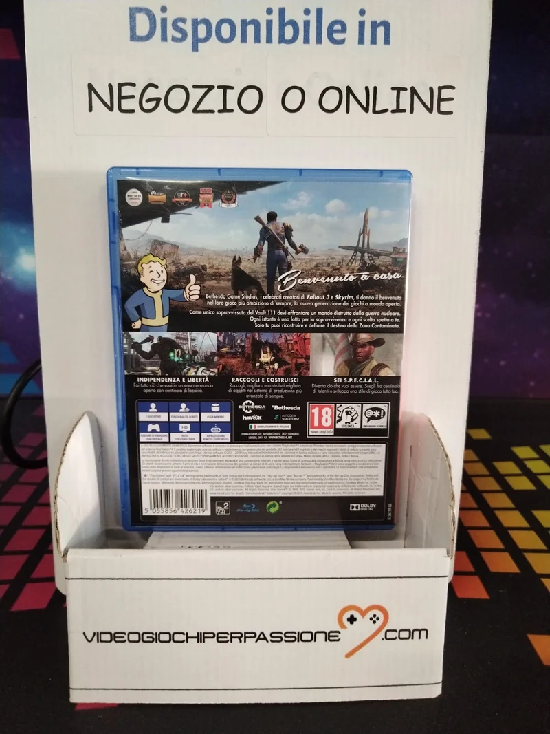 Fallout 4 - PlayStation 4 Edizione ITALIANA (usato garantito)(completamente in italiano)