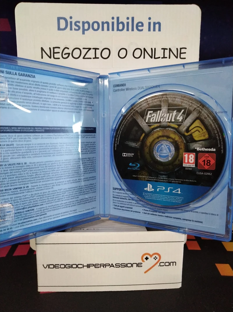 Fallout 4 - PlayStation 4 Edizione ITALIANA (usato garantito)(completamente in italiano)