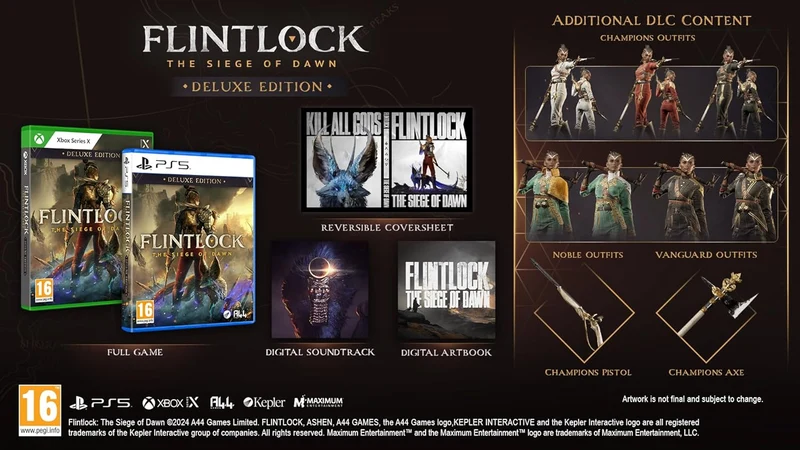 Flintlock The Siege of Dawn Deluxe Edition Playstation 5 Edizione Europea [PRE-ORDINE]