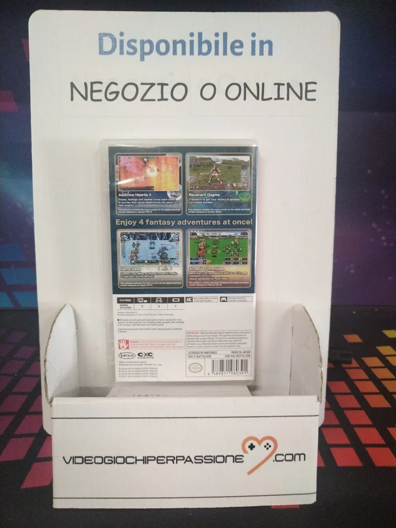Kemco RPG Selection Vol. 2 Nintendo Switch Edizione ASIATICA (usato garantito)