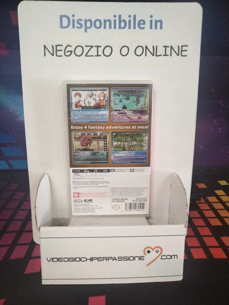 Kemco RPG Selection Vol. 3 Nintendo Switch Edizione ASIATICA (usato garantito)