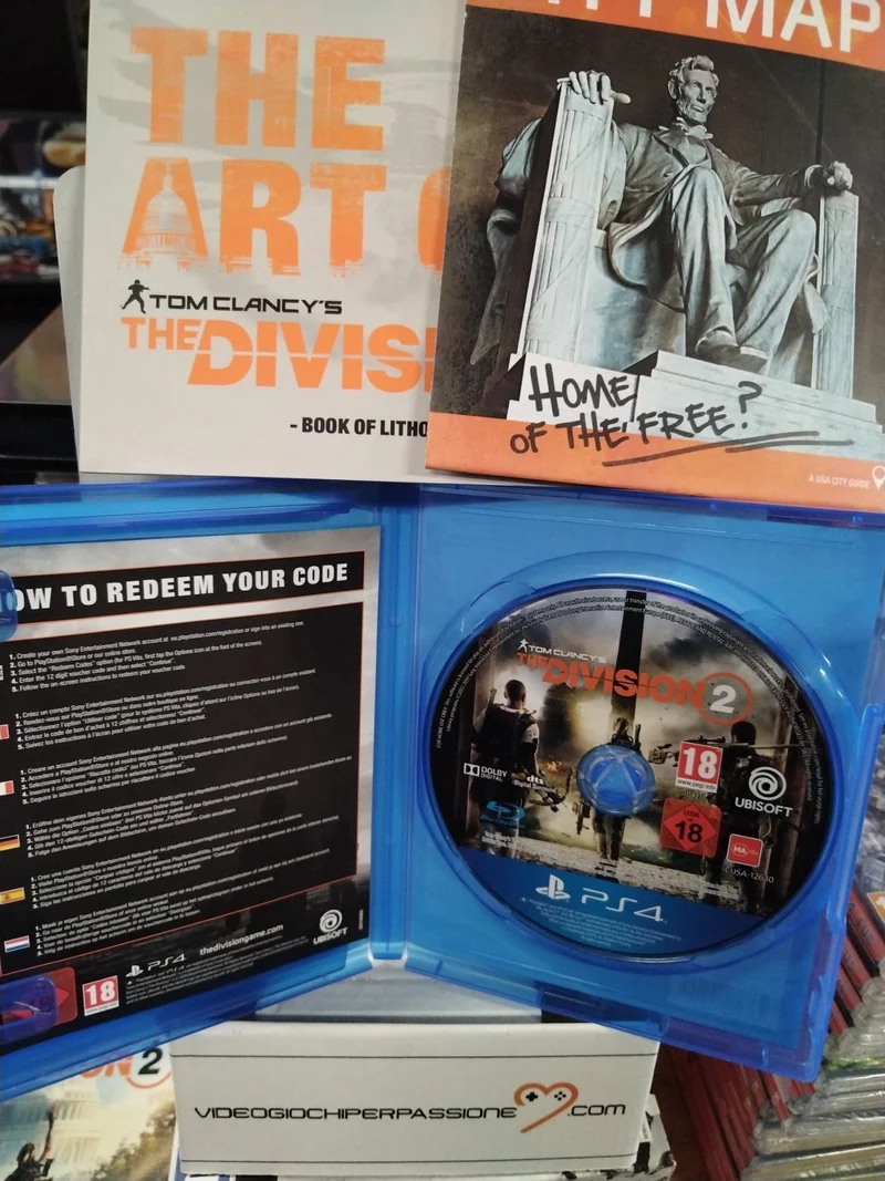 TOM CLANCY'S THE DIVISION 2 WASHINGTON D.C. EDITION PS4 (versione ita.)(usato garantito)