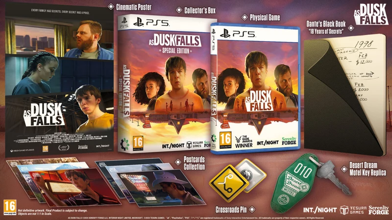 As Dusk Falls Playstation 5 Special Edition - Versione Europea Con Italiano