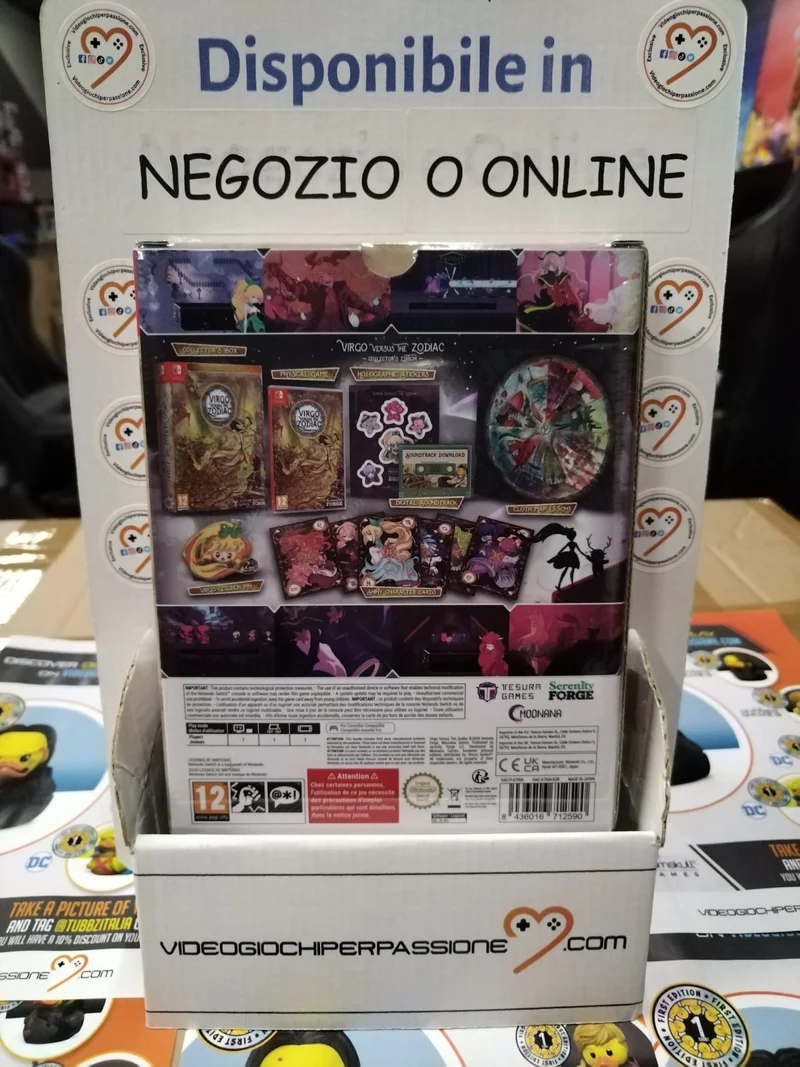 Virgo Versus The Zodiac Collector’s Edition Nintendo Switch Edizione Europea