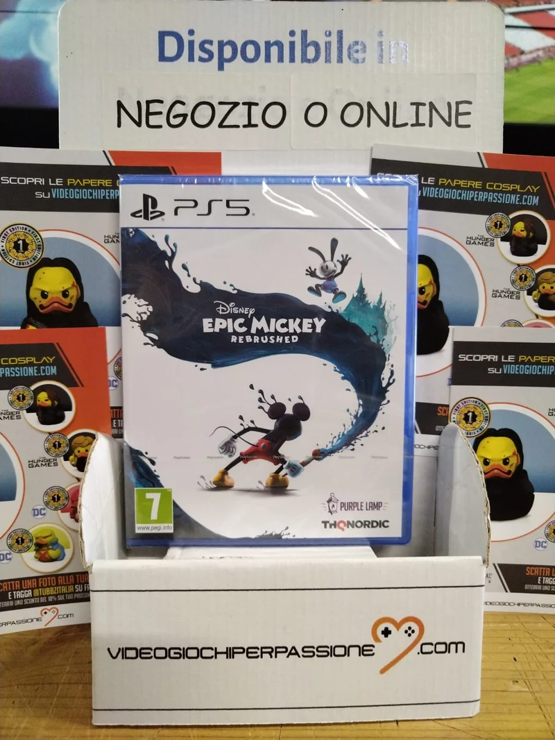 Disney Epic Mickey: Rebrushed Playstation 5 Edizione Europea