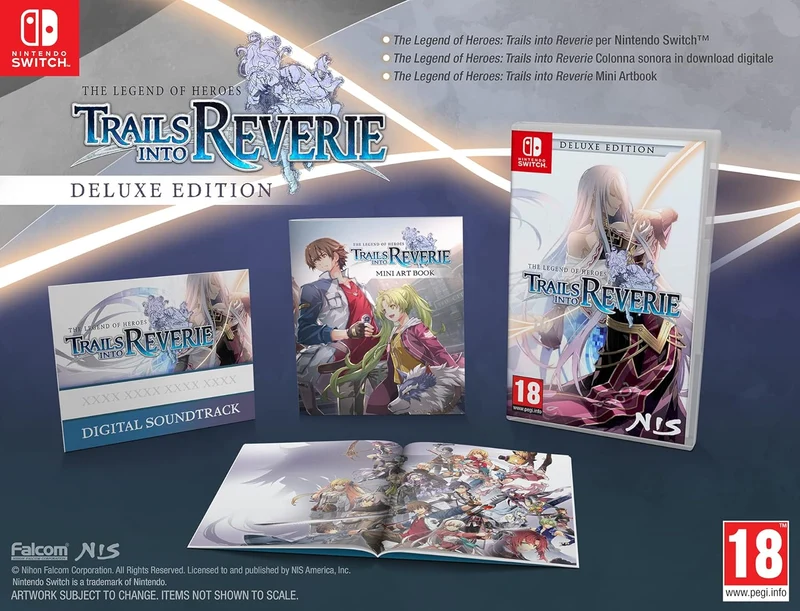 The Legend Of Heroes: Trails into Reverie- deluxe edition- Nintendo Switch VERSIONE ITA.