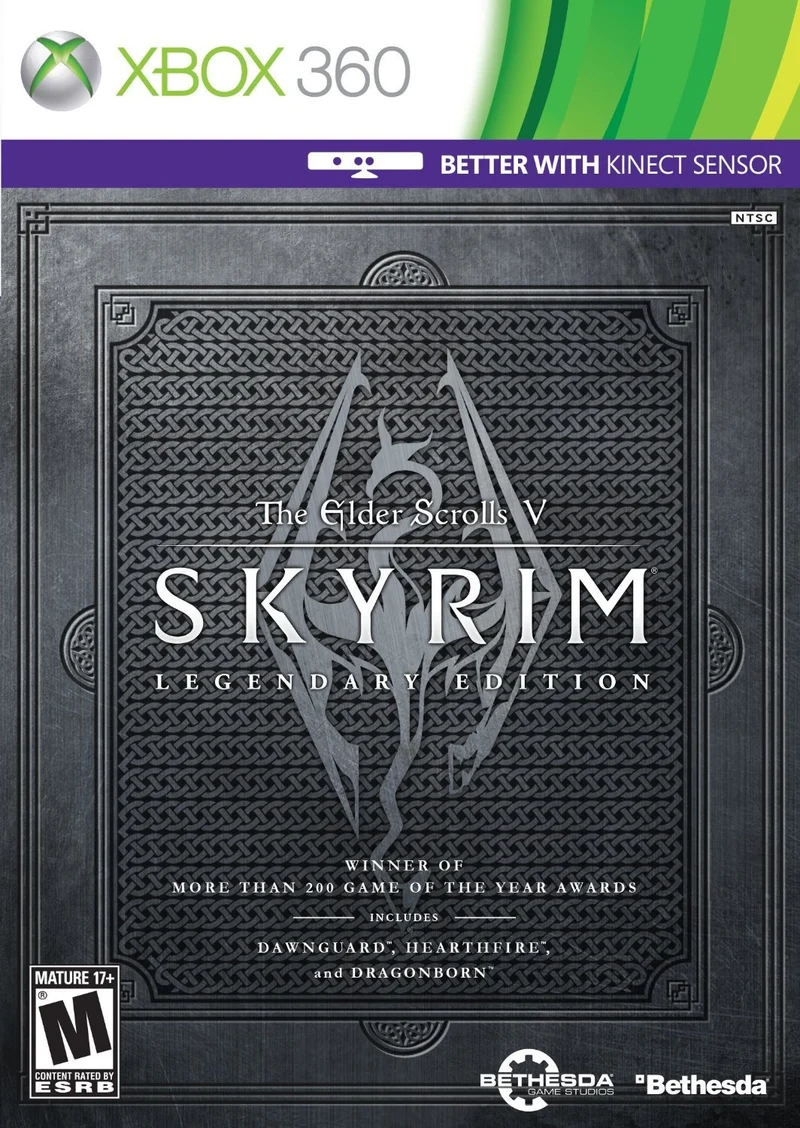 Skyrim Legendary Edition - Microsoft Xbox 360