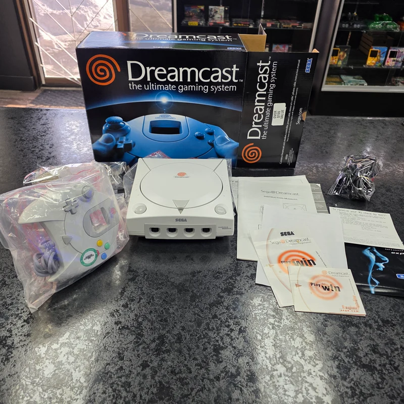 Sega Dreamcast Console Bundle (Console and Box)