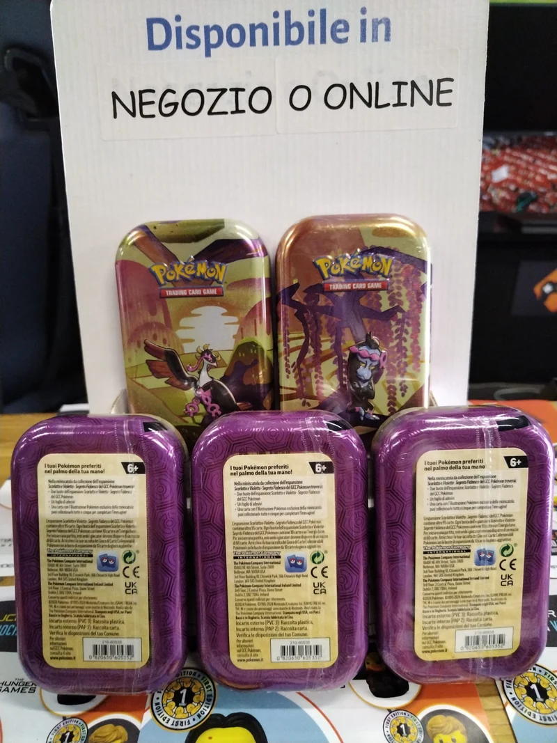 Pokemon Segreto Fiabesco Mini Tin da Collezione Edizione Italiana