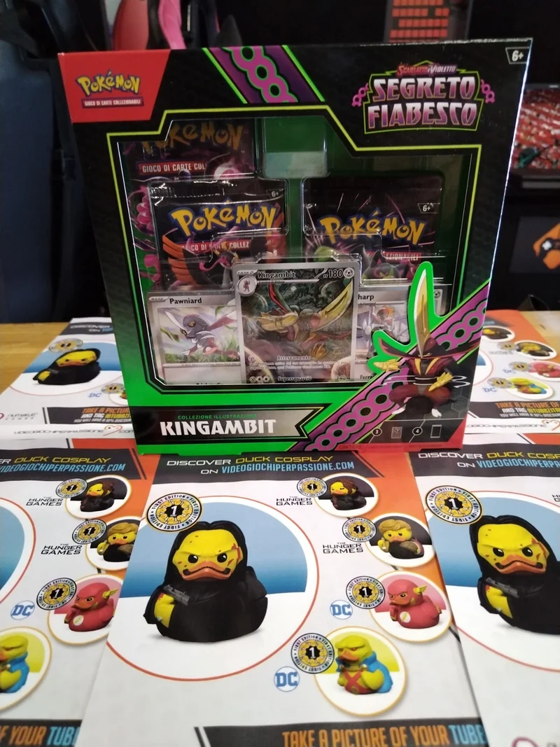 Pokemon Segreto Fiabesco Collezione Illustrazione Kingambit Edizione Italiana