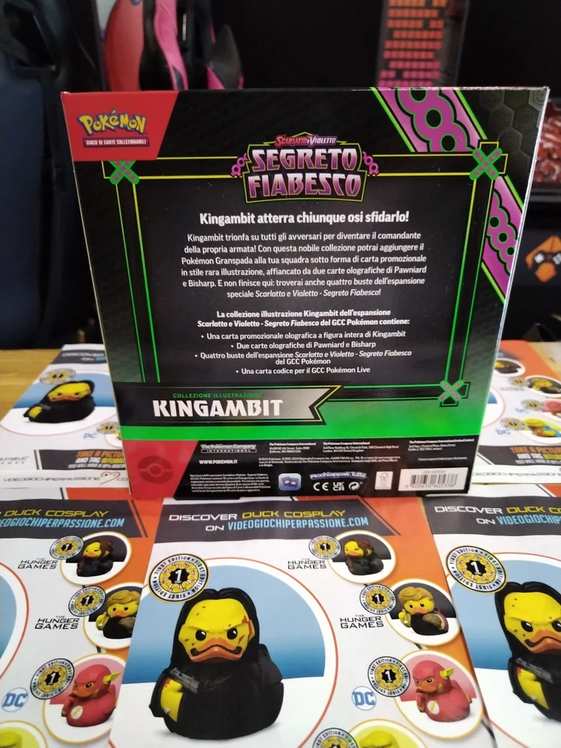 Pokemon Segreto Fiabesco Collezione Illustrazione Kingambit Edizione Italiana