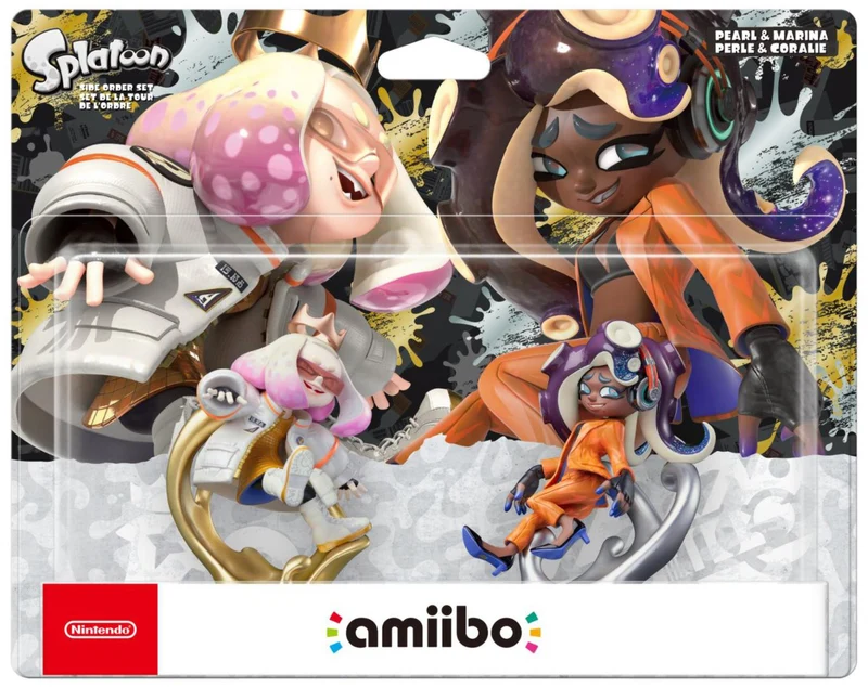 Nintendo Amiibo Set – Torre dell'Ordine Alga e Nori - Splatoon Collection