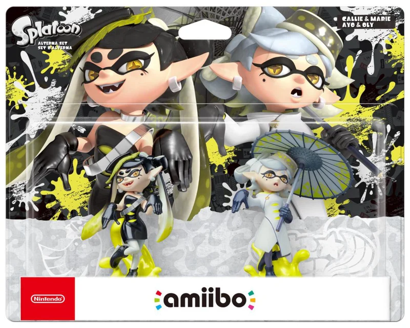 Nintendo Amiibo - Set D'Alterna di Stella e Marina - Serie Splatoon Collection