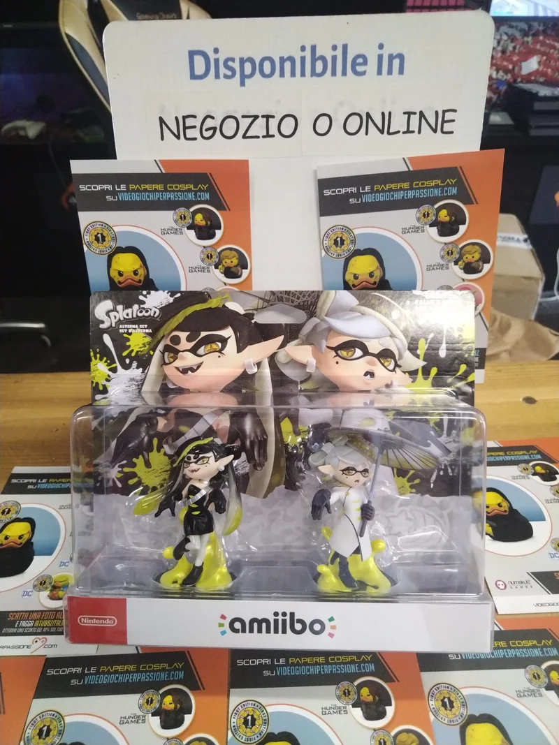 Nintendo Amiibo - Set D'Alterna di Stella e Marina - Serie Splatoon Collection