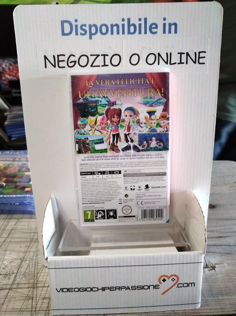 Balan Wonderworld - Nintendo Switch Edizione ITALIANA (usato garantito)