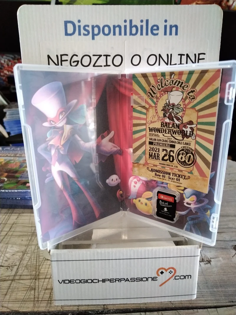 Balan Wonderworld - Nintendo Switch Edizione ITALIANA (usato garantito)