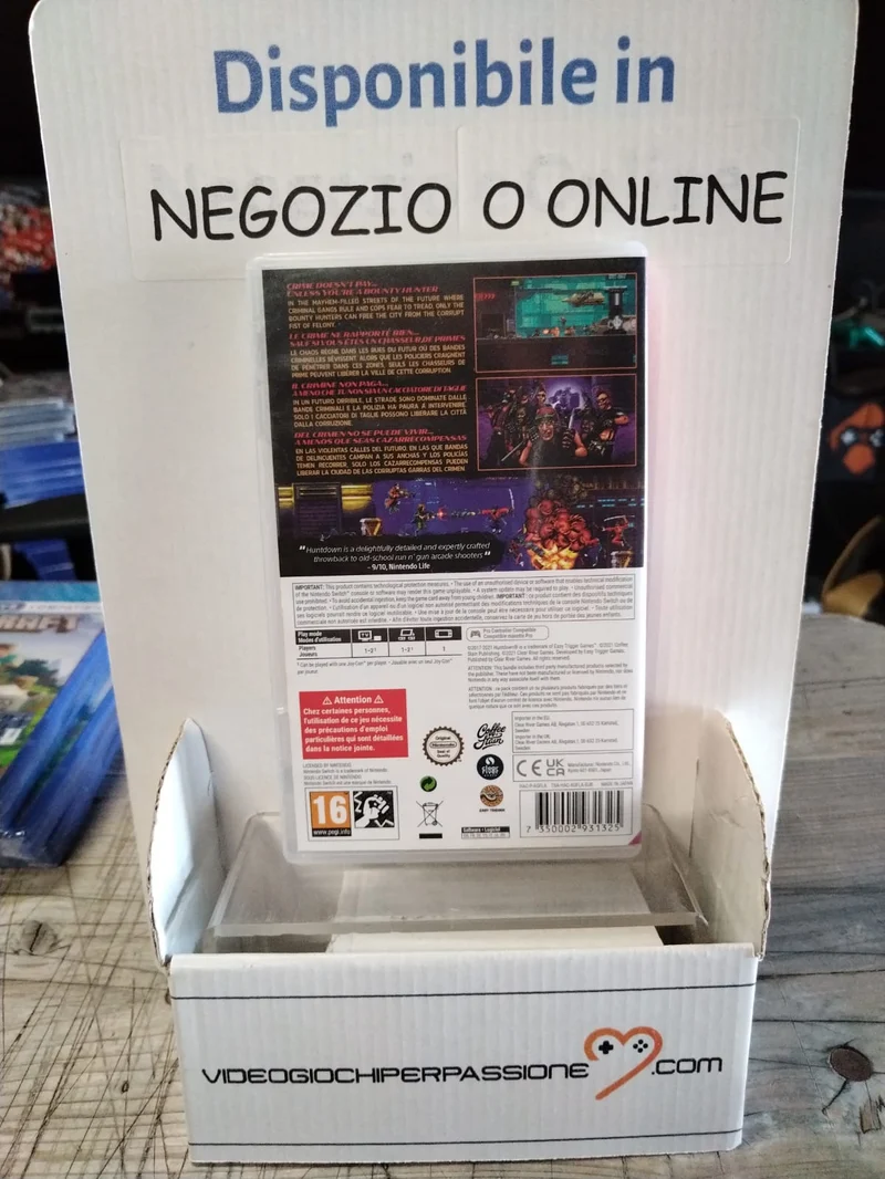 HUNTDOWN NINTENDO SWITCH (usato garantito)