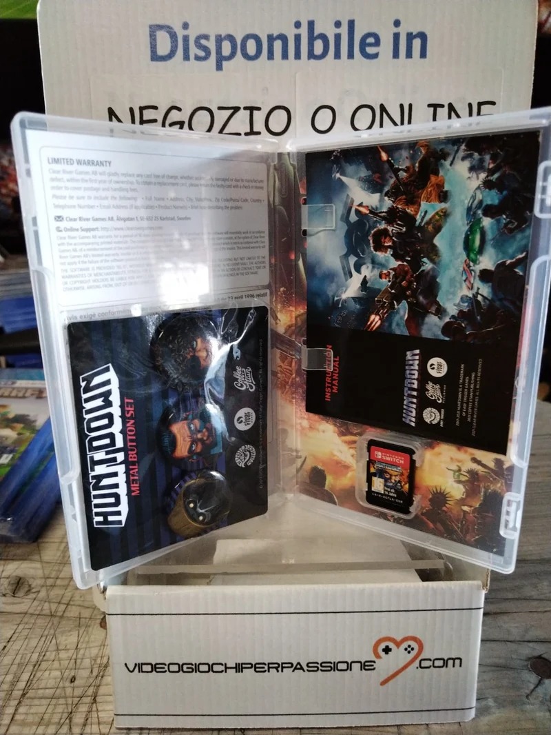 HUNTDOWN NINTENDO SWITCH (usato garantito)