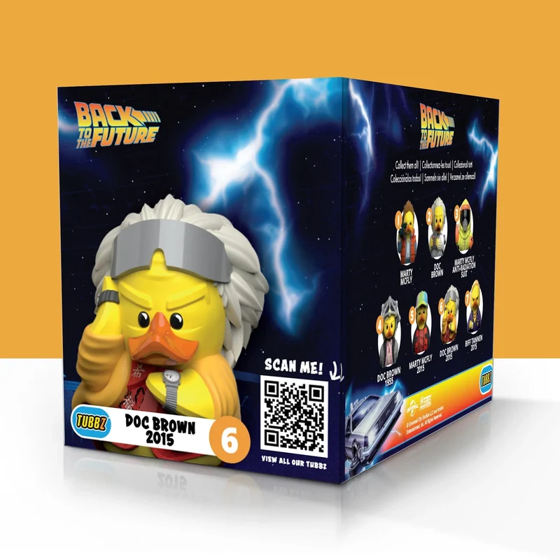 Official Back to the Future ‘Doc Brown 2015’ TUBBZ (Boxed Edition)