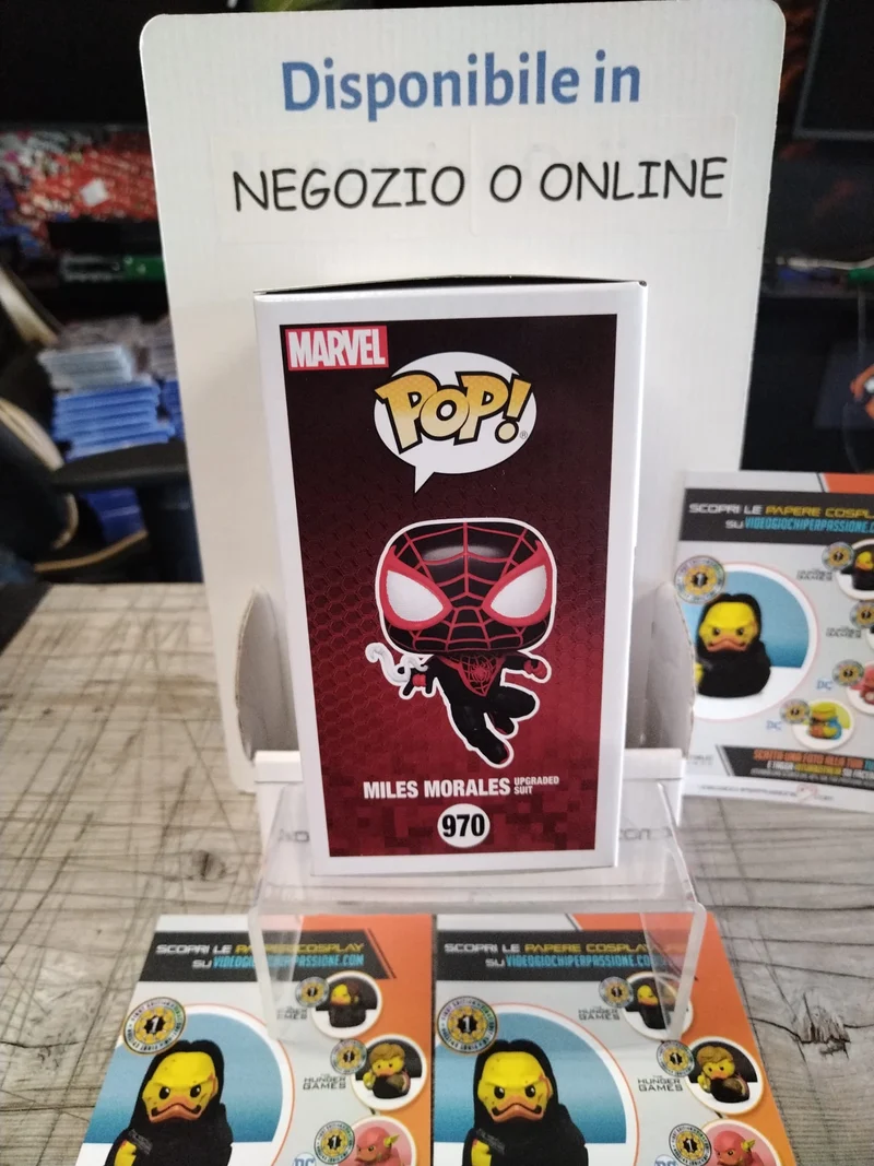 POP! MARVEL SPIDER-MAN 2 MILES MORALES - UPGRADED SUIT - 970