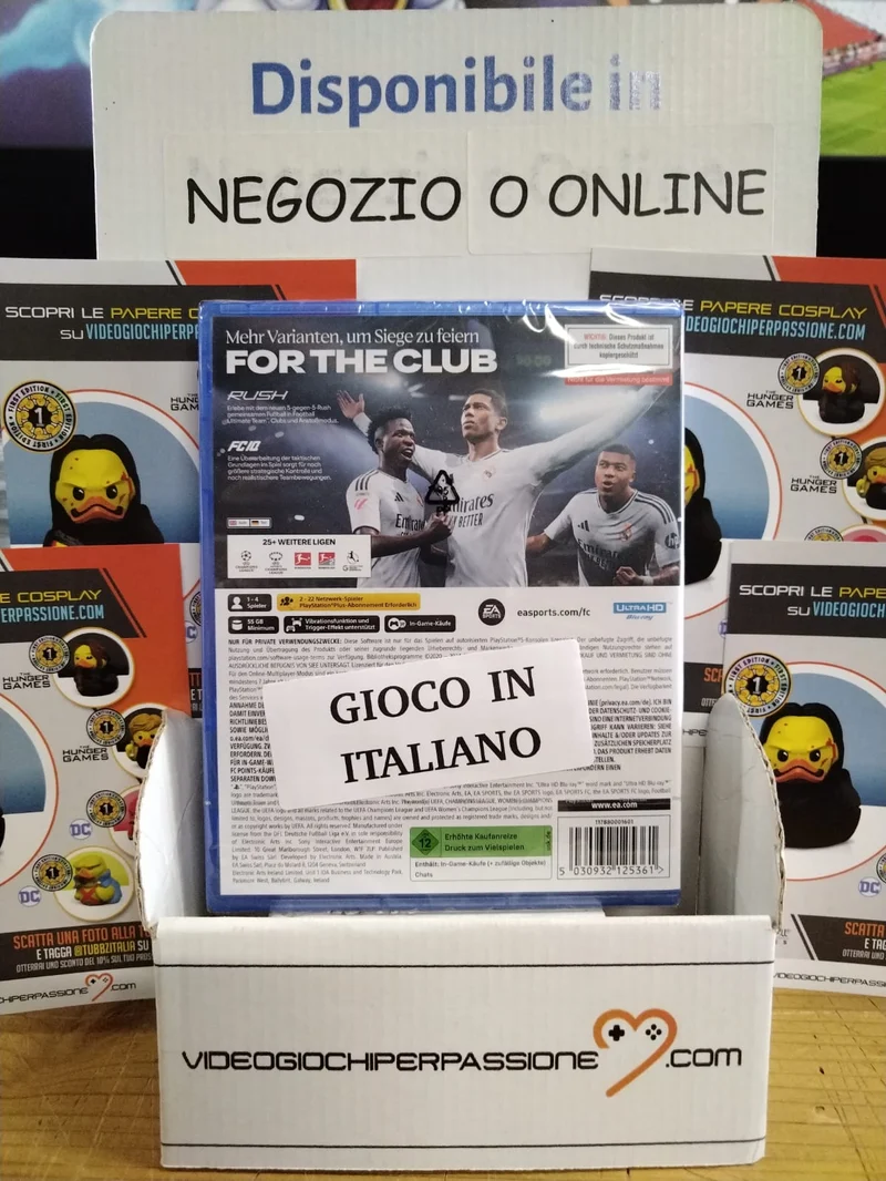 EA SPORTS FC 25 Playstation 5 Edizione Europea [COPERTINA TEDESCA]