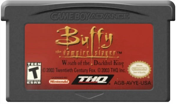 Buffy the Vampire Slayer Wrath of the Darkhul King - Nintendo Game Boy Advance