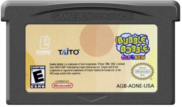 Bubble Bobble New and Old - Nintendo Game Boy Advance