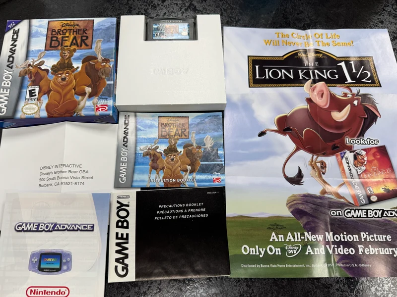 Brother Bear - Nintendo Game Boy Advance
